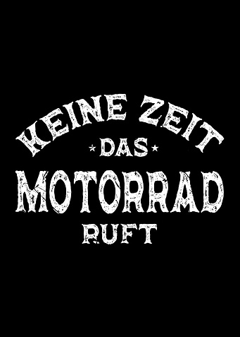 Das Motorrad Ruft Biker