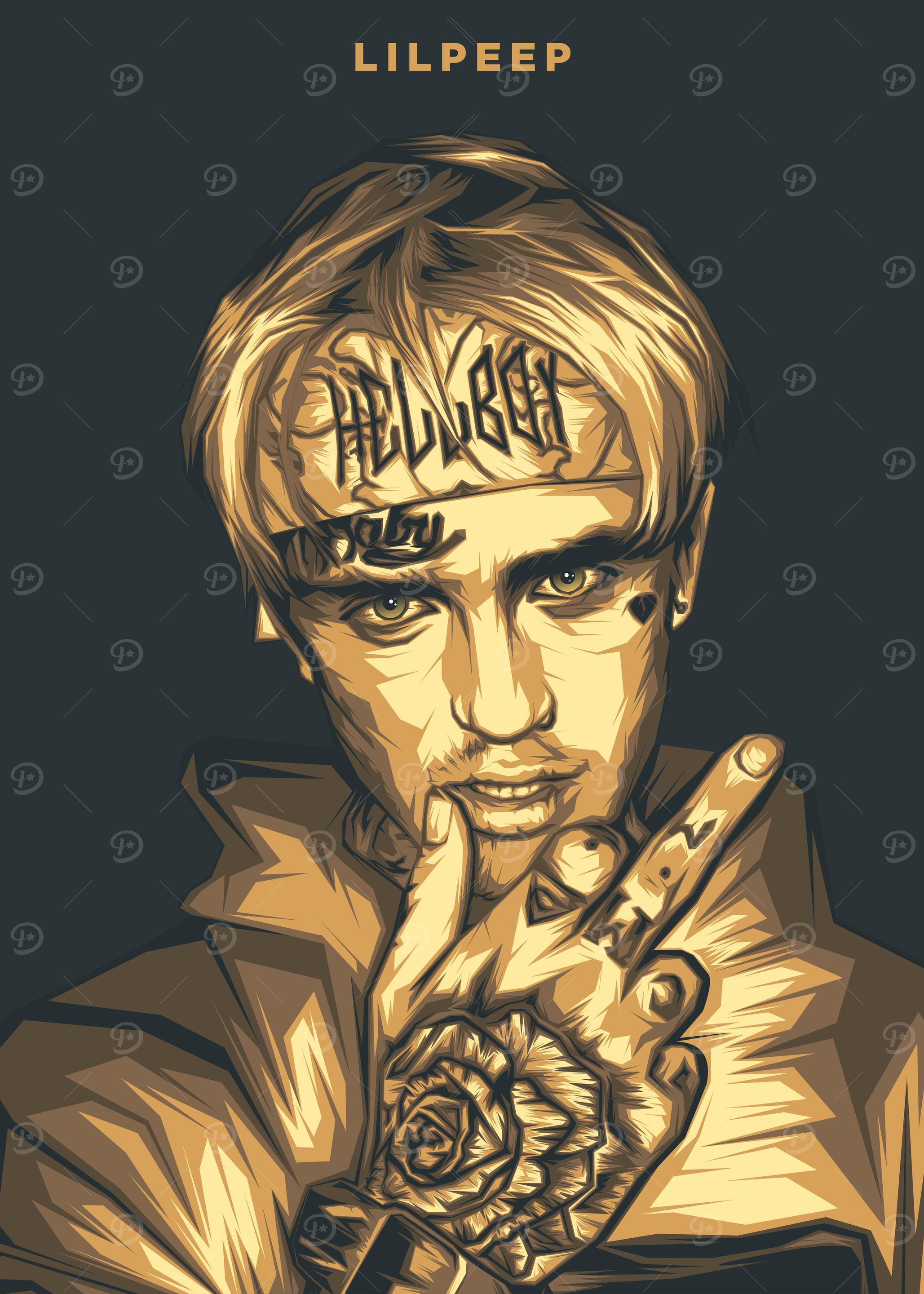 Lil Peep Rapper Hip Hop