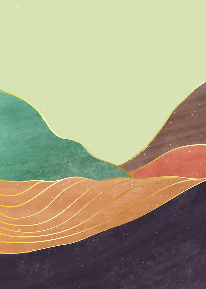 Abstract mountain
