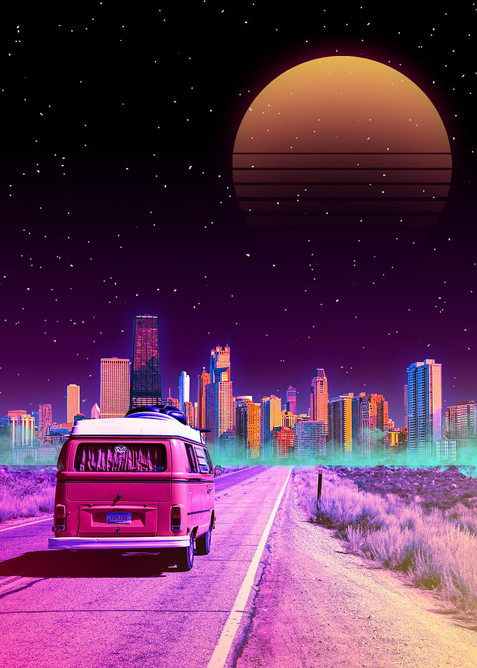 Synthwave Retro 80s