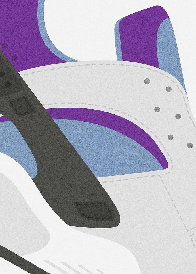 Air Huarache White Concord