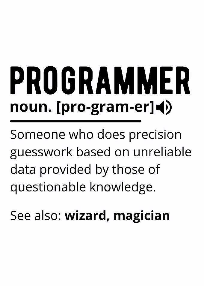 Funny Programmer Code