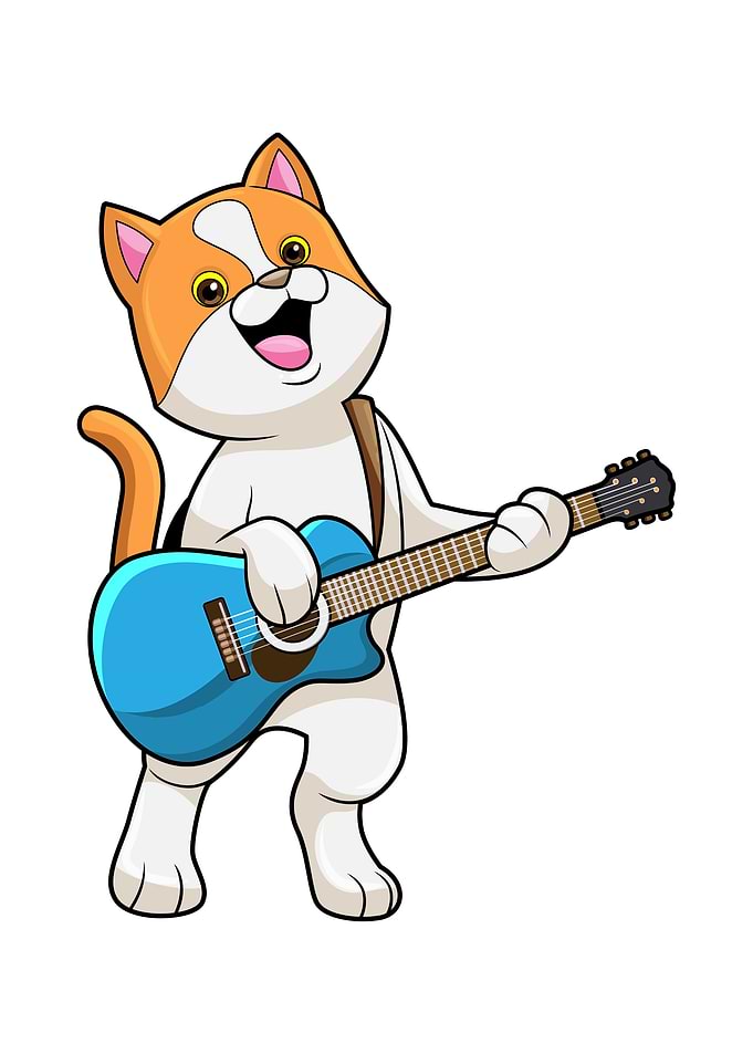 Cat Music Guitar