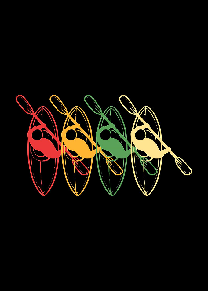 Colorful Kayaks