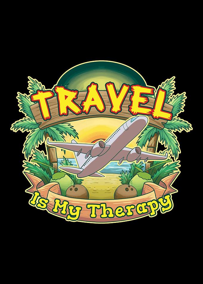 Travel Is My Therapy Trave