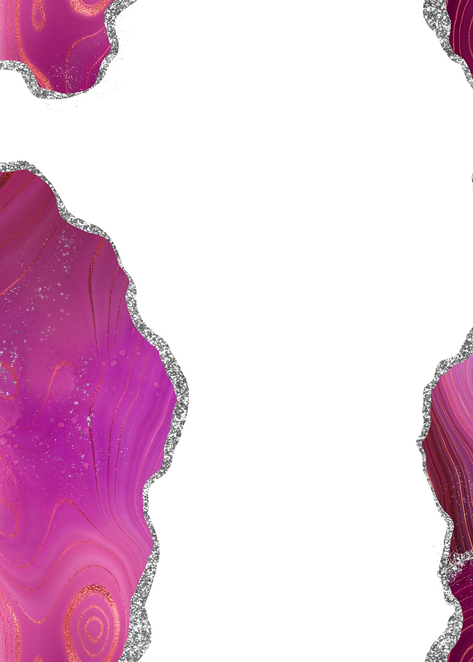 Magenta Silver Agate 06