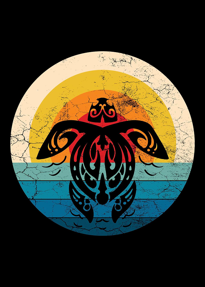 Sea Turtle Lover Vintage R