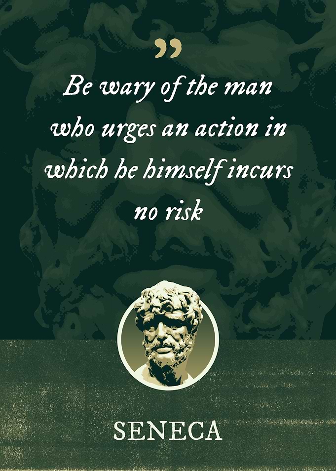 Be wary of the man who