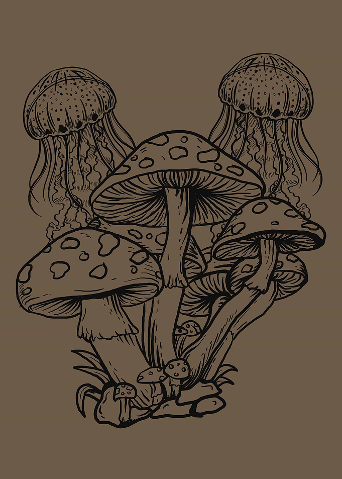 Cottagecore Mushroom Fungi