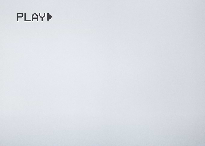 LCD VHS play clean blank g