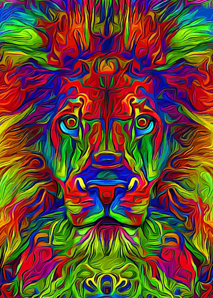 lion Colorful