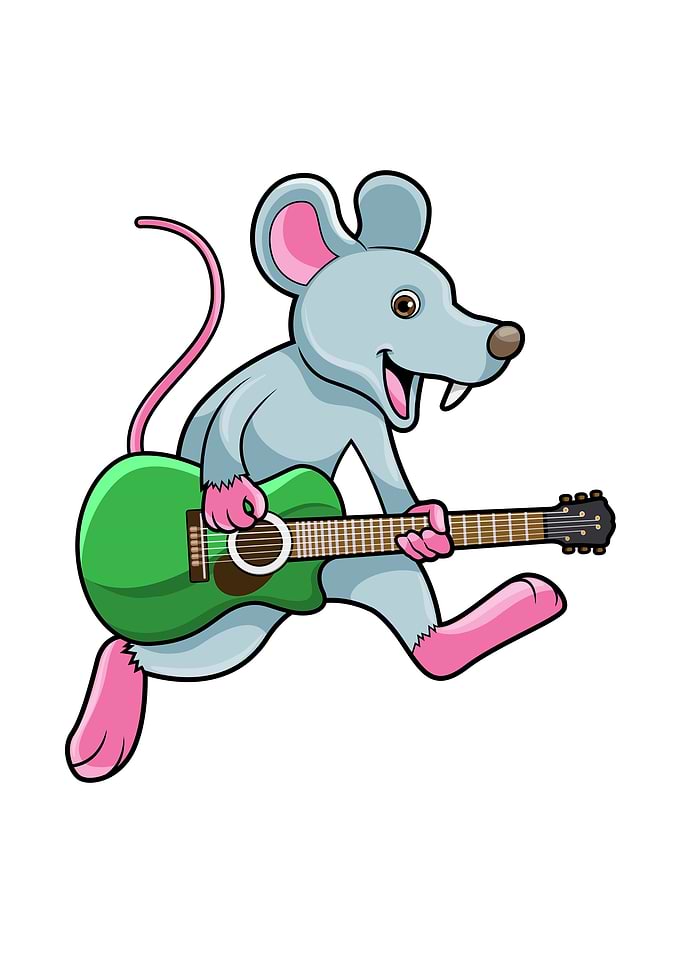 Mouse Music Guitar