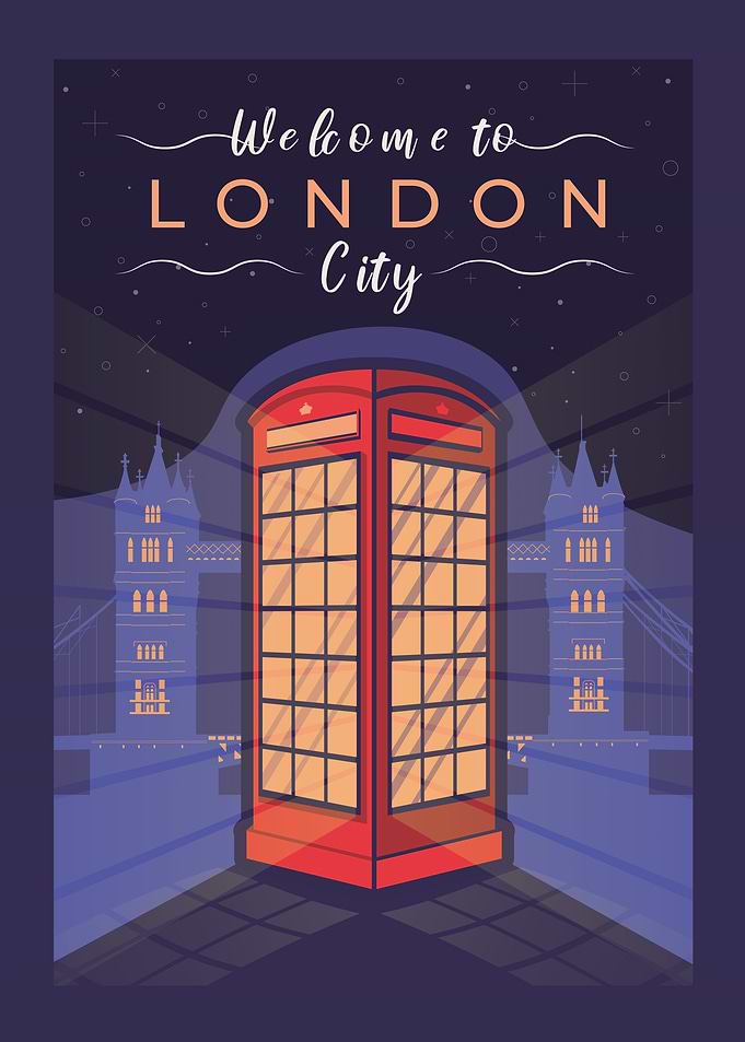 Welcome London Phone Box
