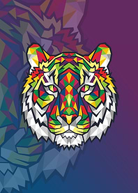 Tiger in WPAPstyle Colors