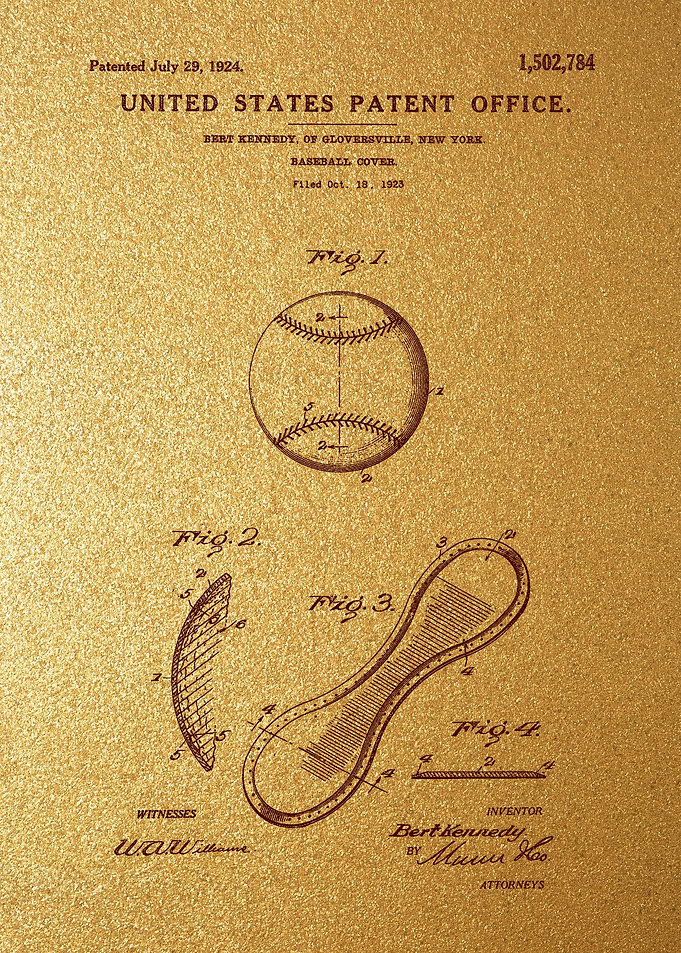 6 Baseball Patent