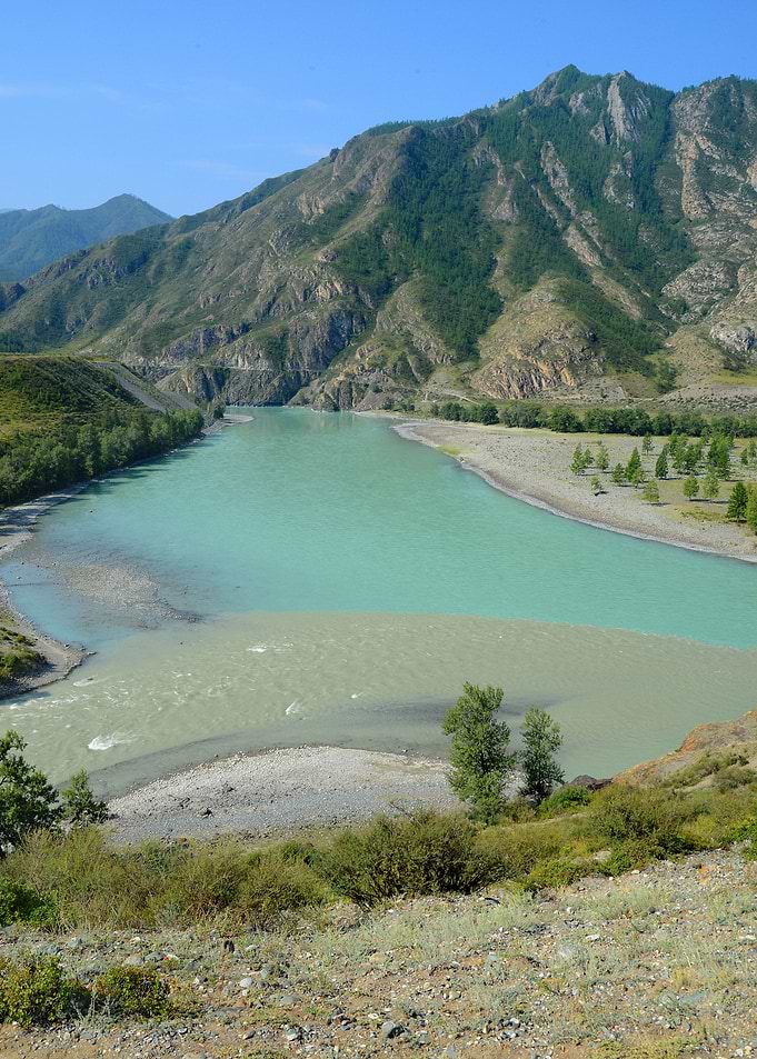 Confluence of the rivers