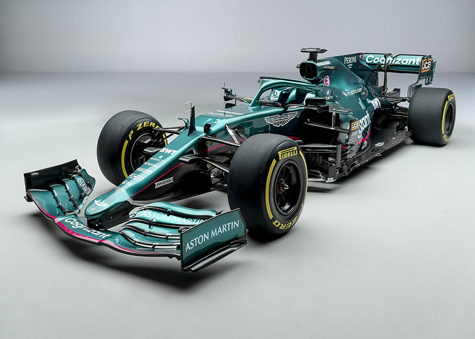 Aston Martin AMR21 F1 Car