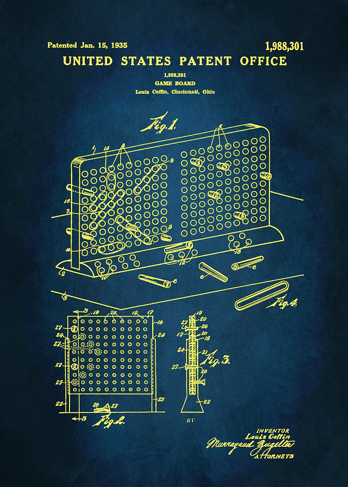14 Battleship Game Patent