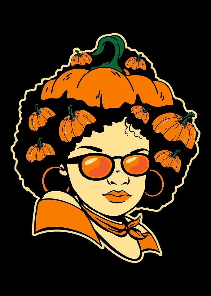 Halloween afro