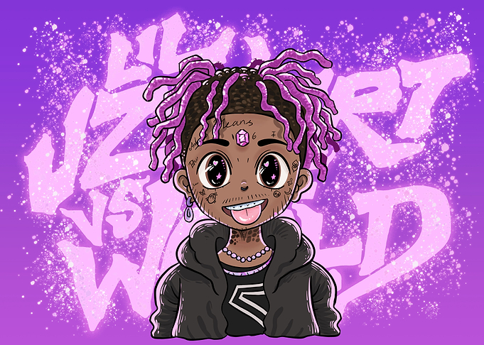 LIL UZI VERT POSTER WORLD