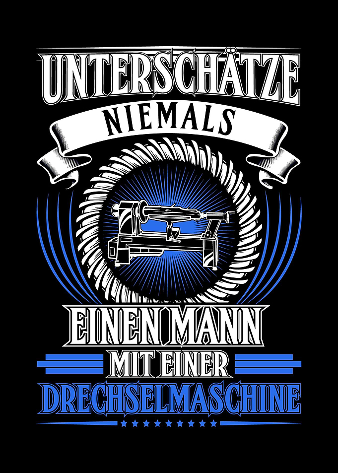 Drechsler Mann Drechseln