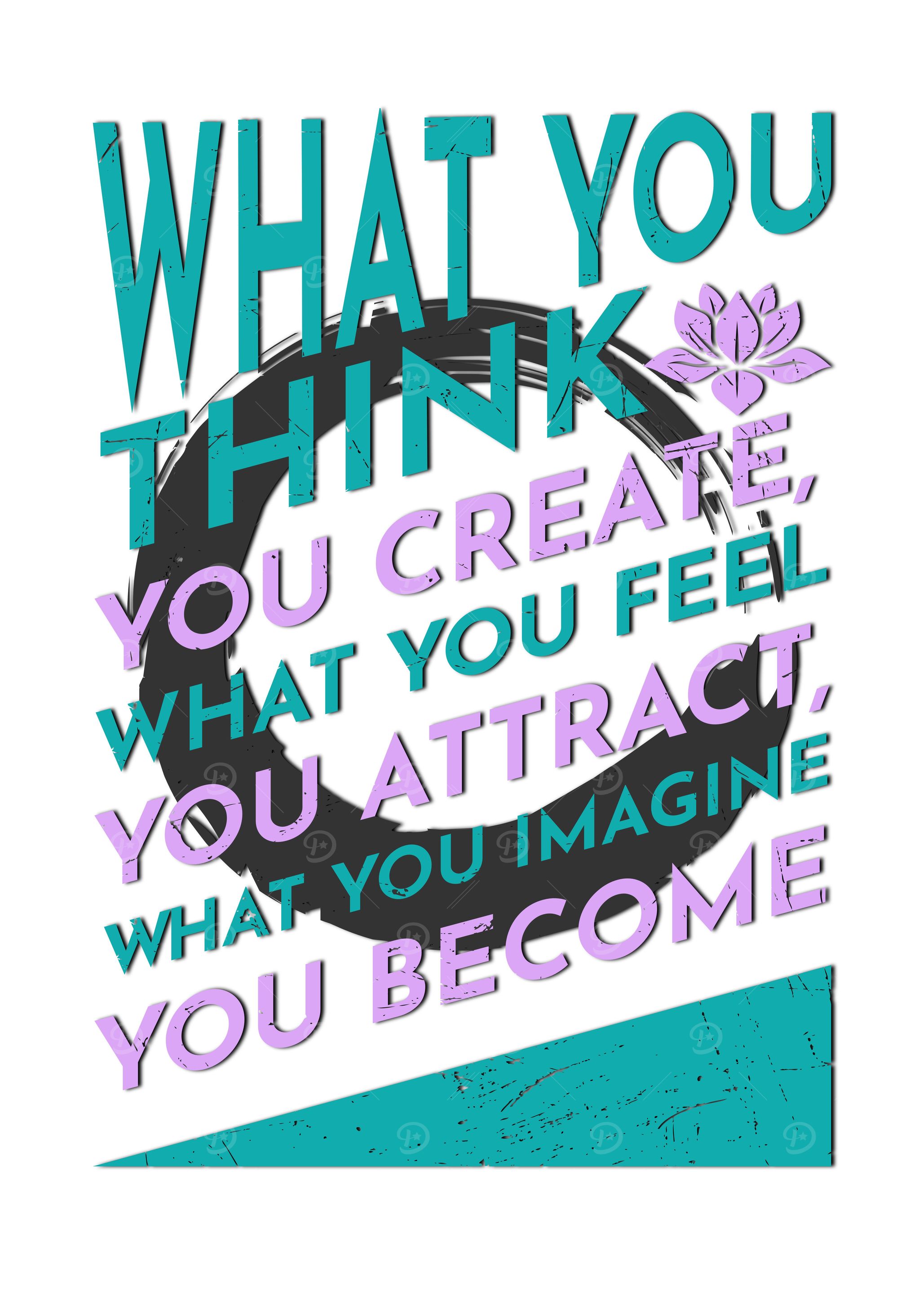 Yoga Text Design Wall Art