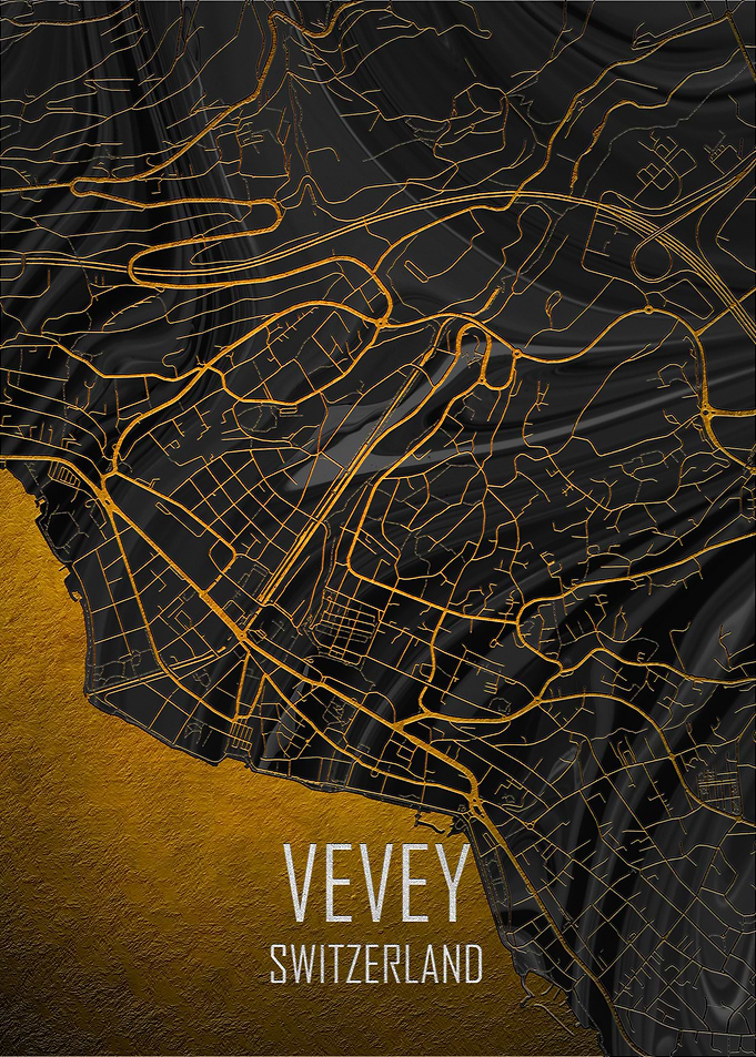Vevey Switzerland Map
