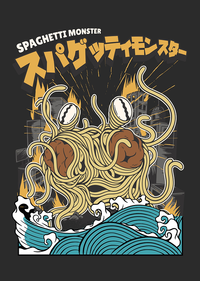 Kaiju spaghetti monster