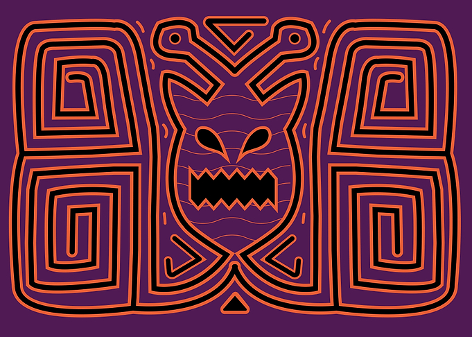 monster design with mola
