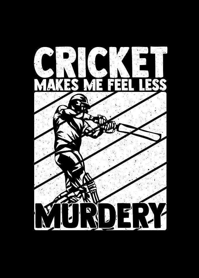 Cricket Player Saying Gift