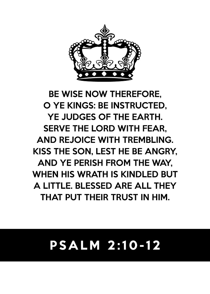 Psalm 2 10 12