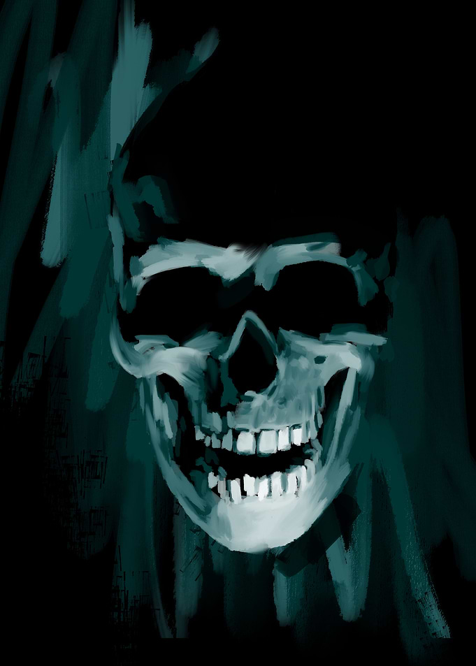 Blue Skull