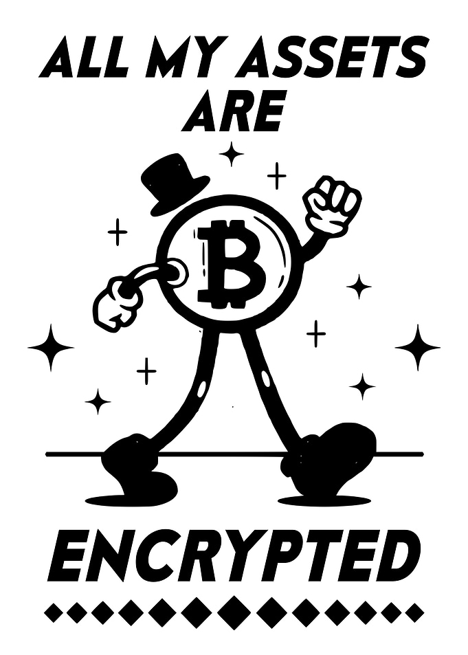 ALL MY ASSETS BLACK TEXT