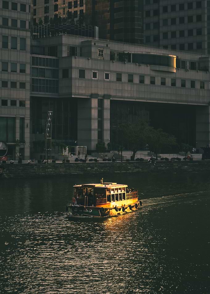 Sunbathed Boat