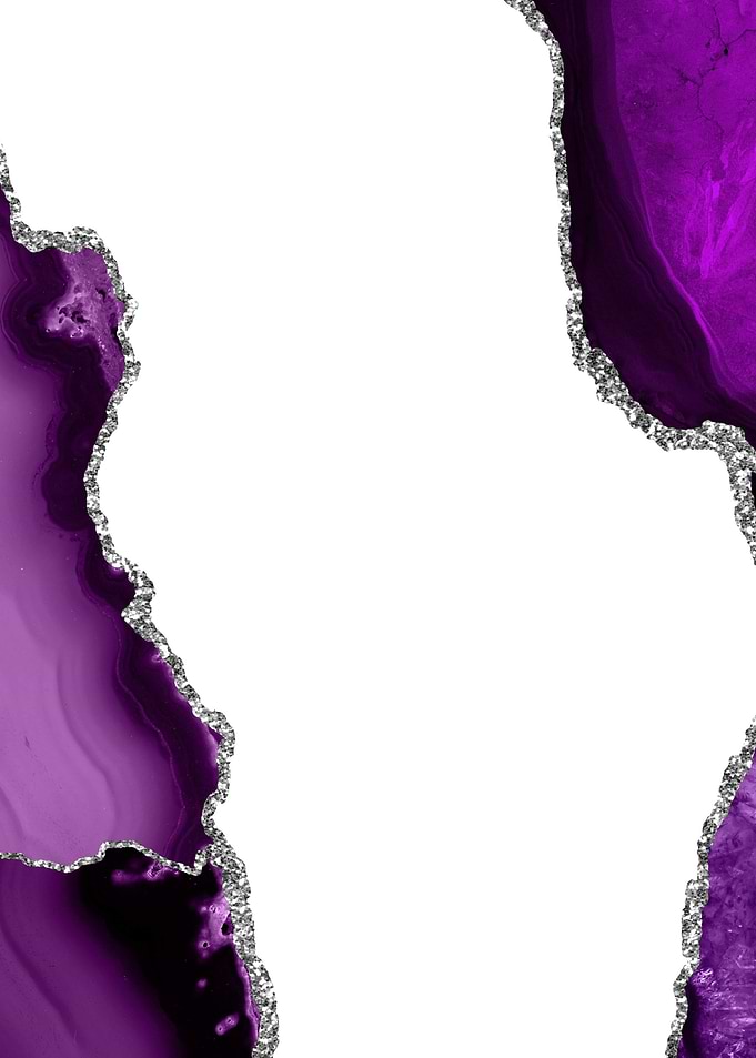 Purple Silver Agate Tex 15