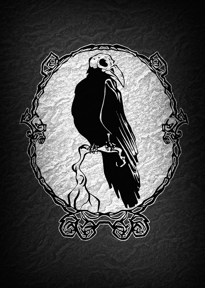 Skull Raven
