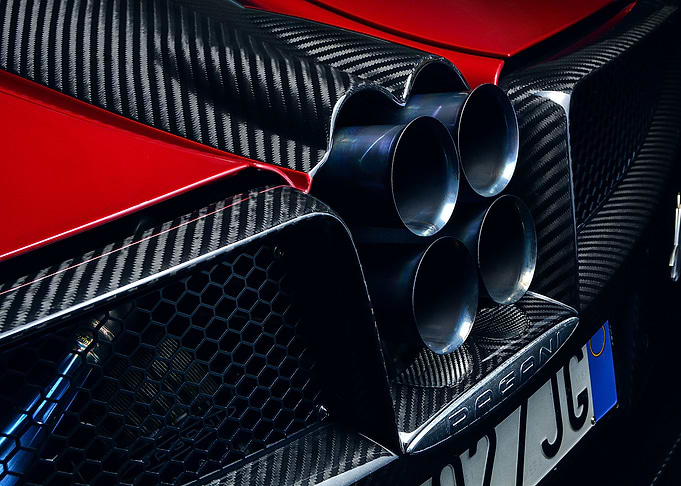Pagani Huayra Rear