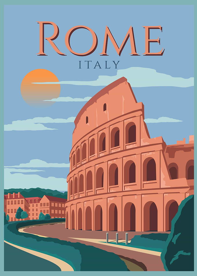 Rome Italy Vintage