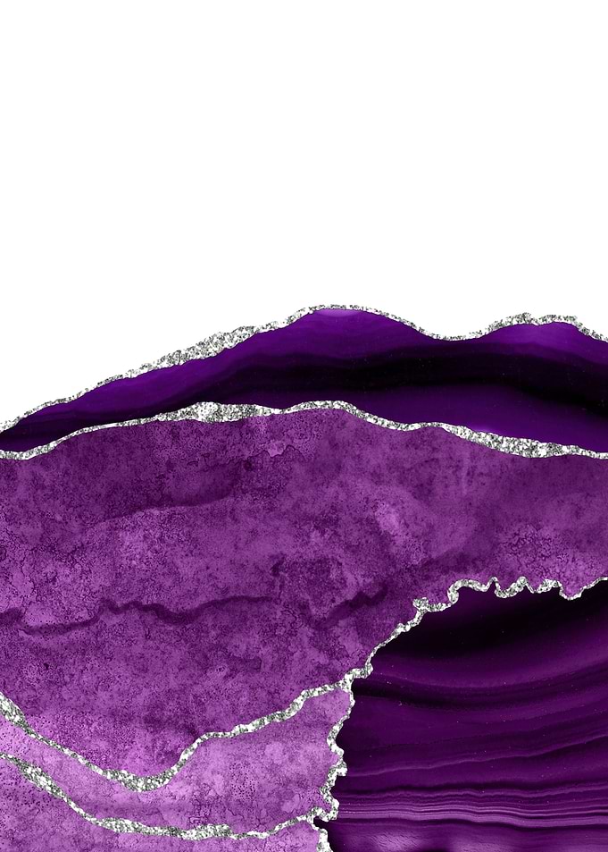 Purple Silver Agate Tex 10