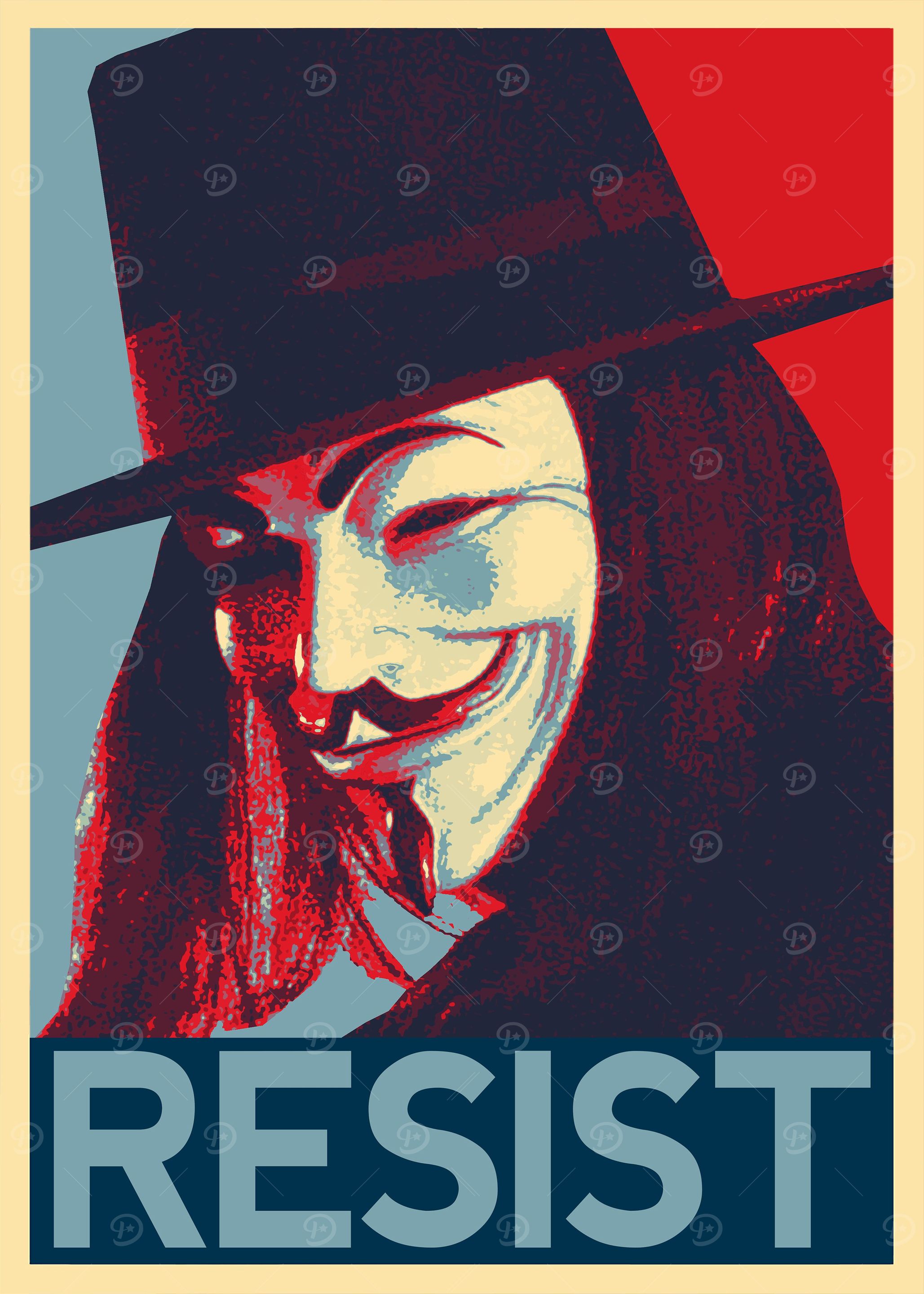 V for Vendetta Resist