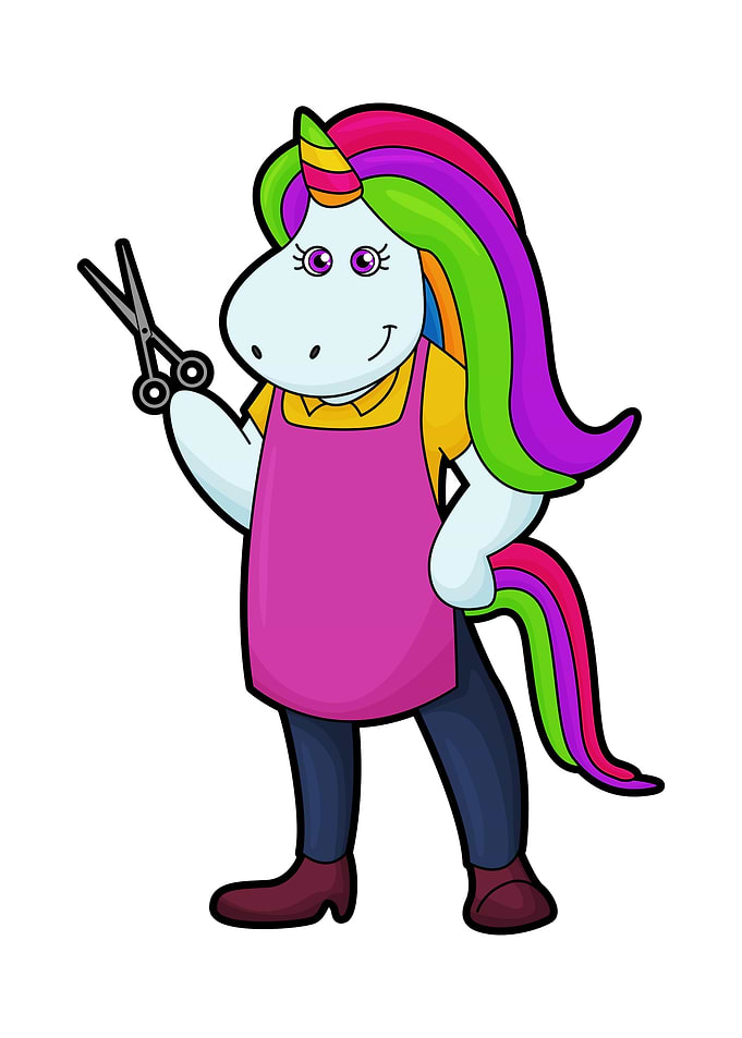 Unicorn Hairdresser