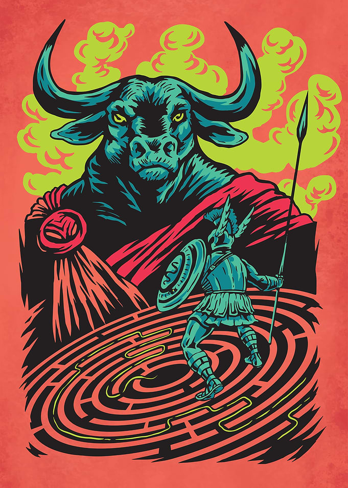Minotaur Greek Mythology