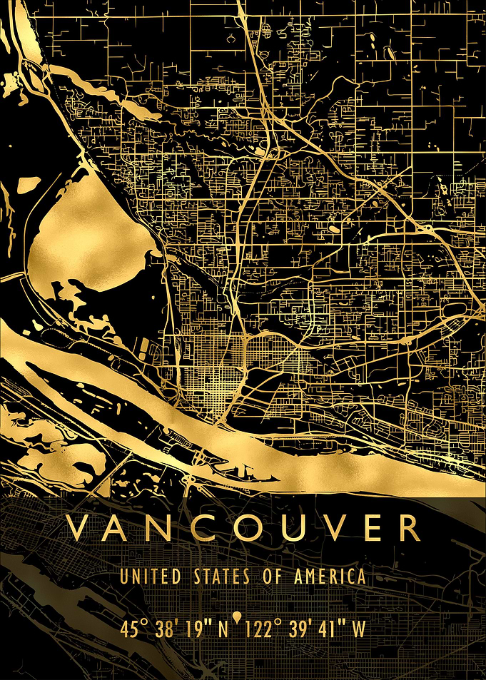 VANCOUVER MAP USA