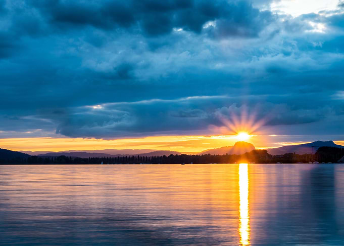 golden hour sky