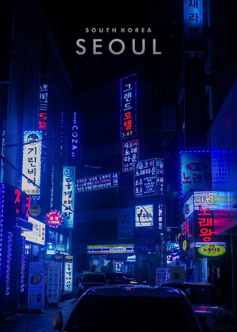 Seoul City night