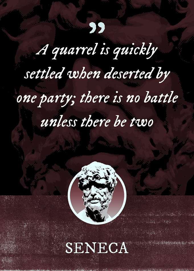 A quarrel is quickly