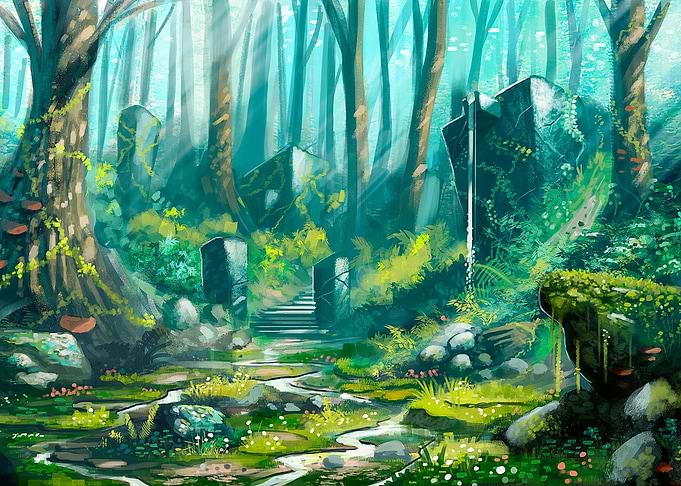 Colorful Forest