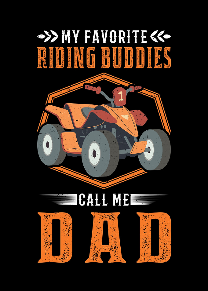Atv Dad Quad Bike Papa 4x4