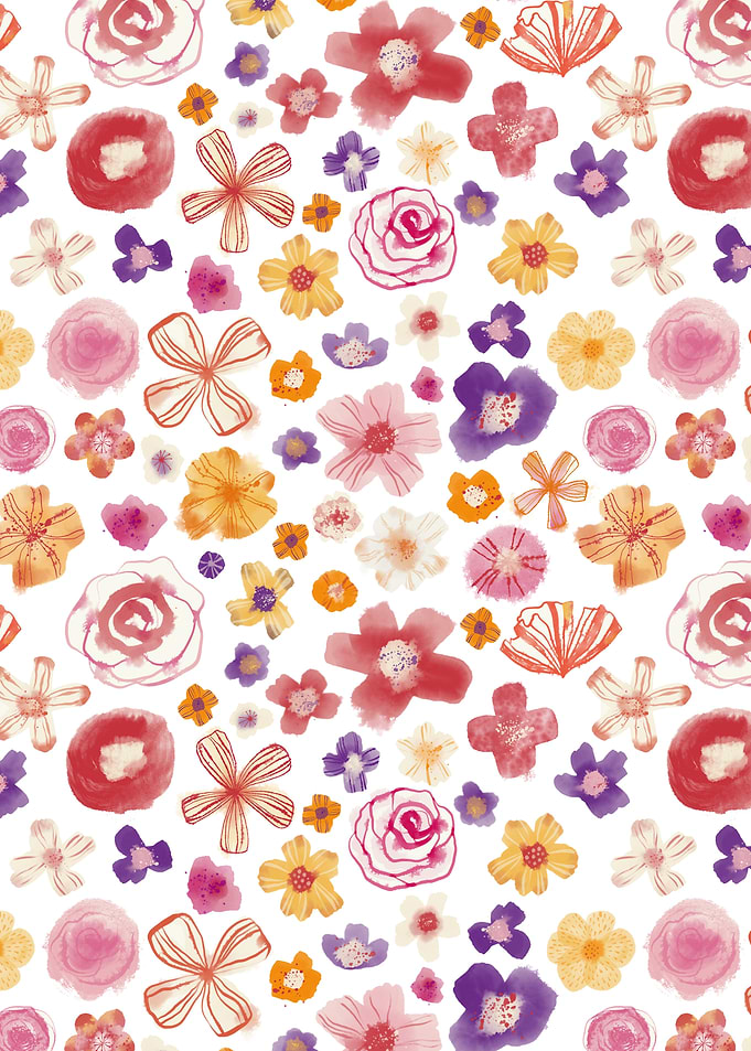 Watercolor Wildflowers