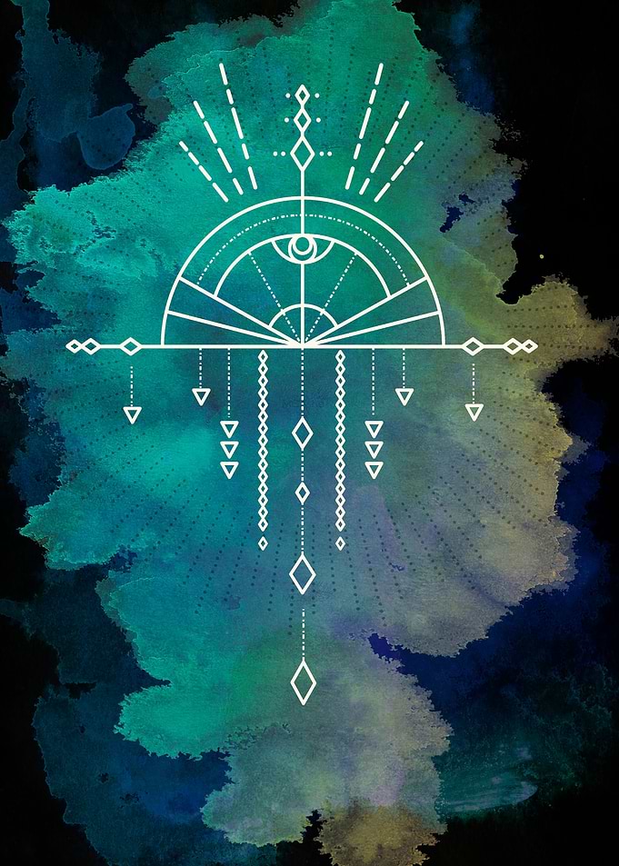 Tribal symbol 1 inverted